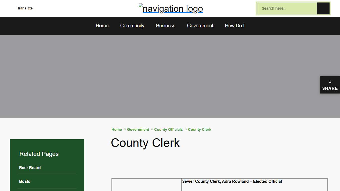 County Clerk